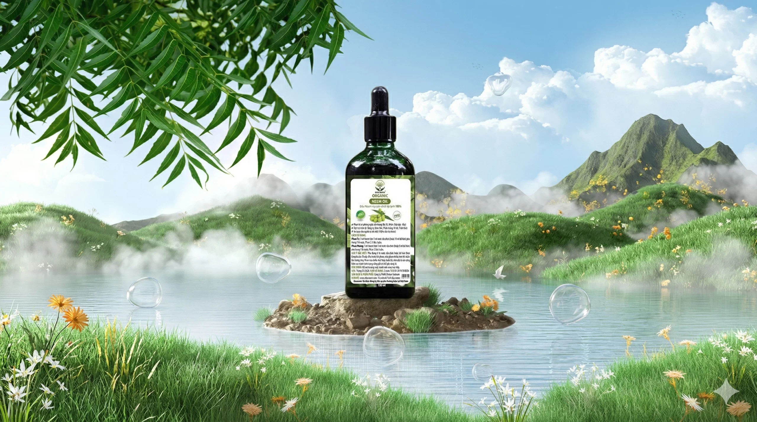 Dầu Neem chống mối